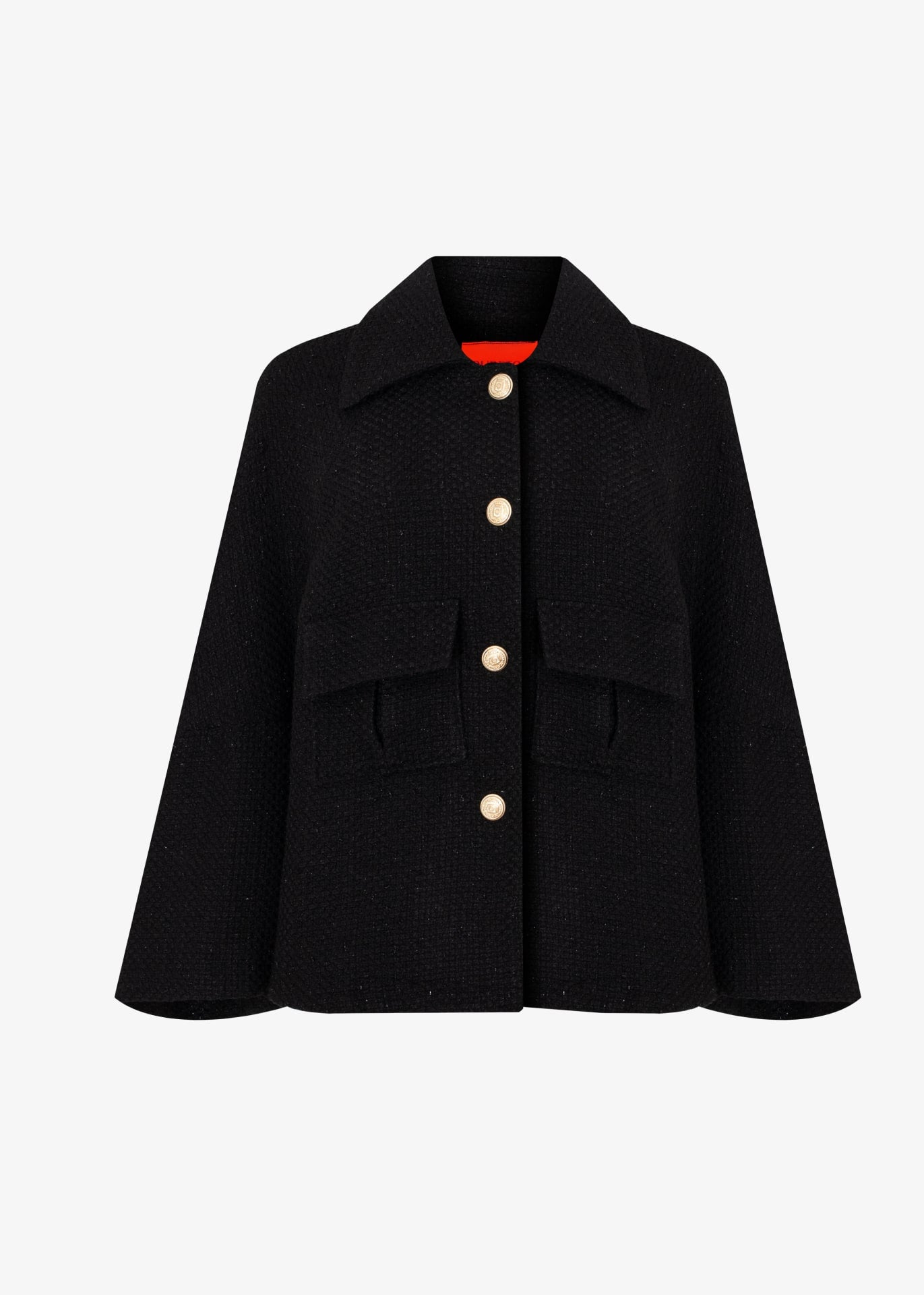 Jacke Bouclé Noir